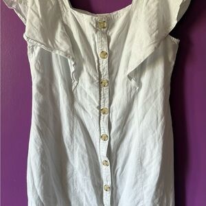 a.n.a White Flutter Sleeve Sundress